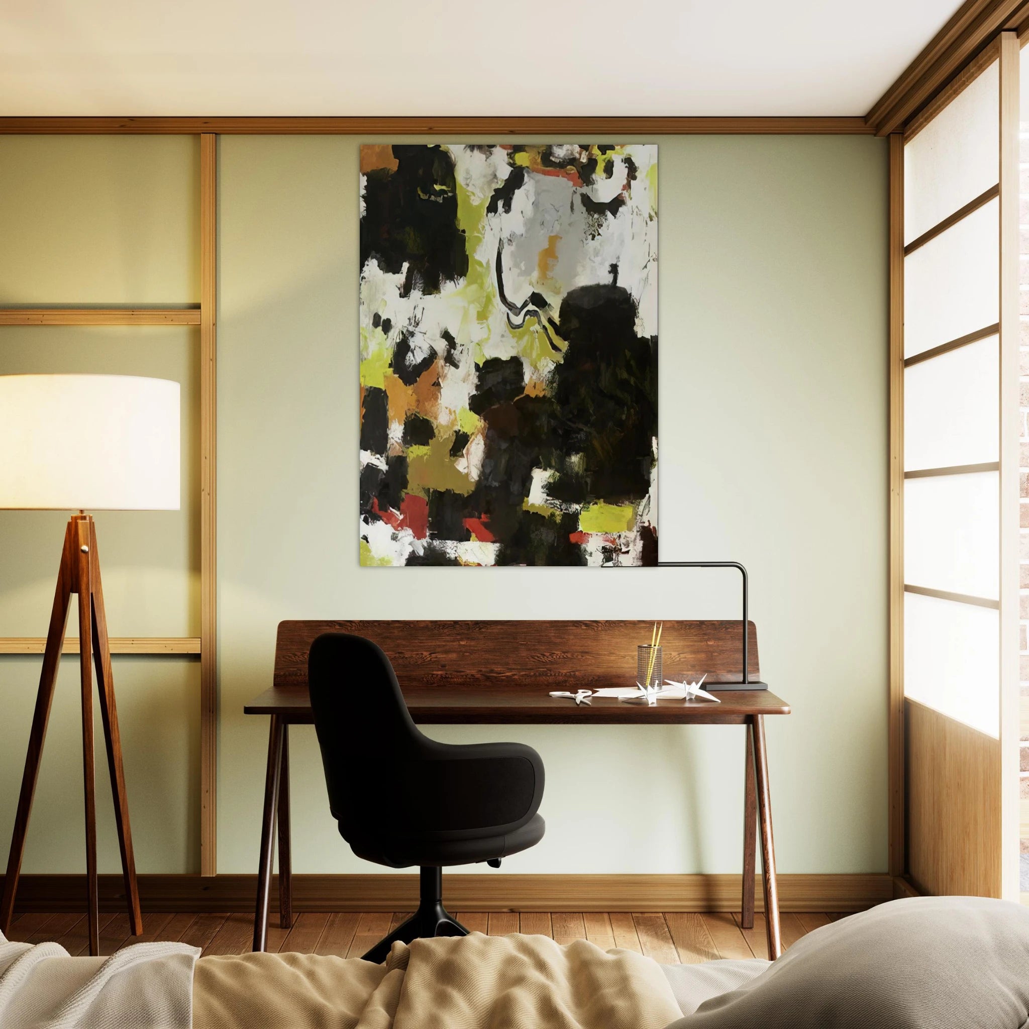 1 January 1949 - 1949 - Frank Lobdell Art Print - A0 (84.1 x 118.9  cm) / 33.1 × 46.8 inches | Frank Lobdell Poster | Frank Lobdell Prints