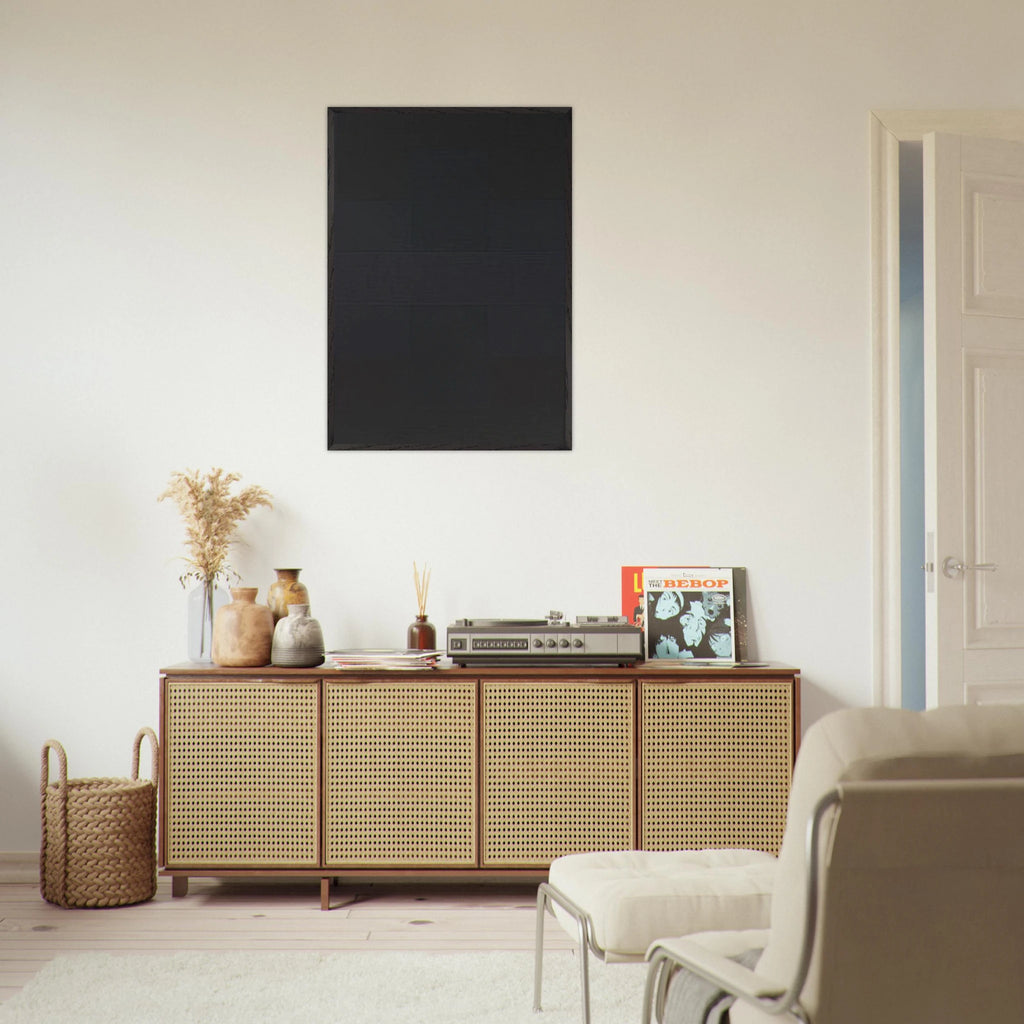 Abstract Painting - 1957 - Ad Reinhardt Framed Art Print - 70x100 cm / 28x40 inches | Ad Reinhardt Framed Poster | Ad Reinhardt Framed prints