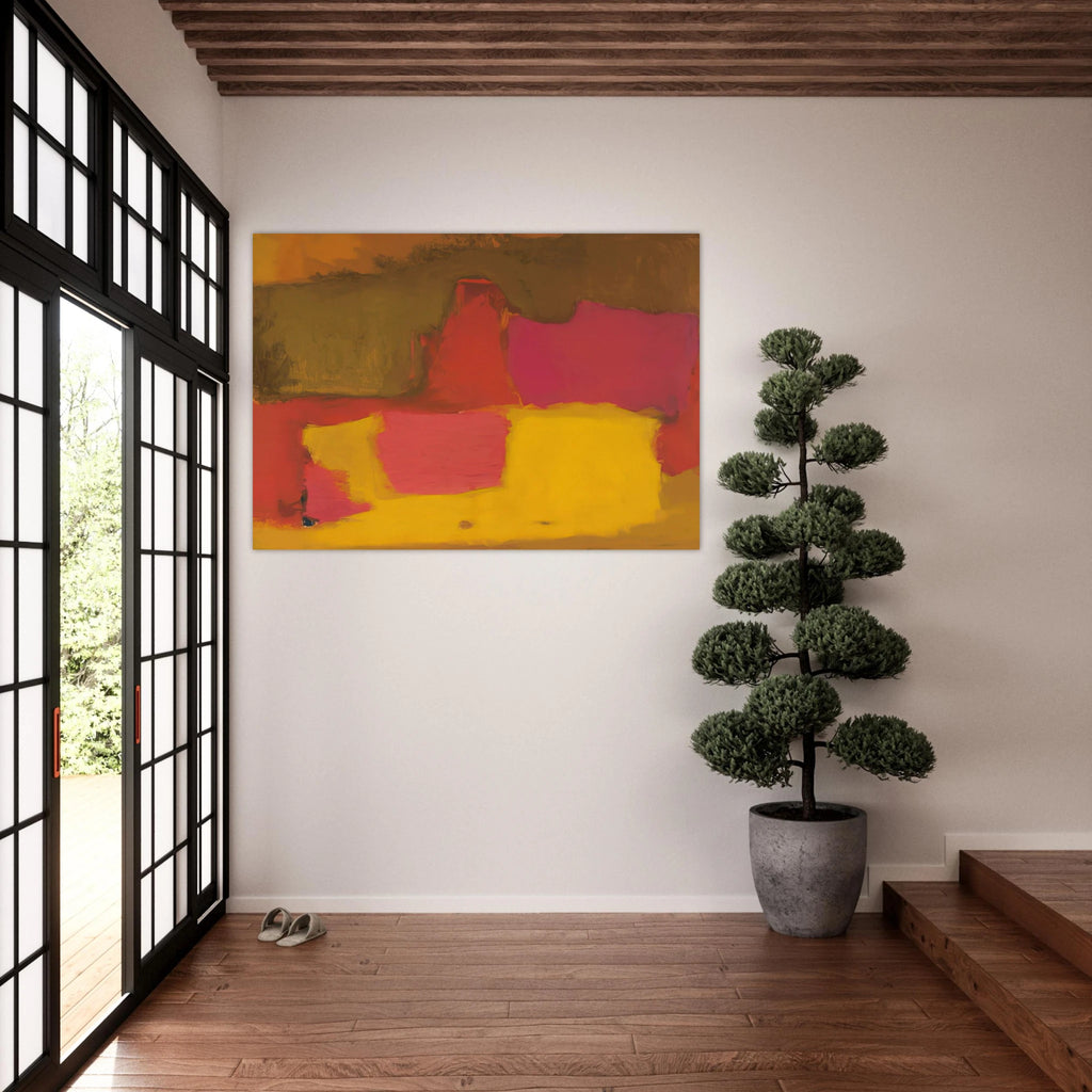 AWAY 1964 - Esteban Vicente Art Print - A0 (84.1 x 118.9  cm) / 33.1 × 46.8 inches | Esteban Vicente Poster | Esteban Vicente Prints