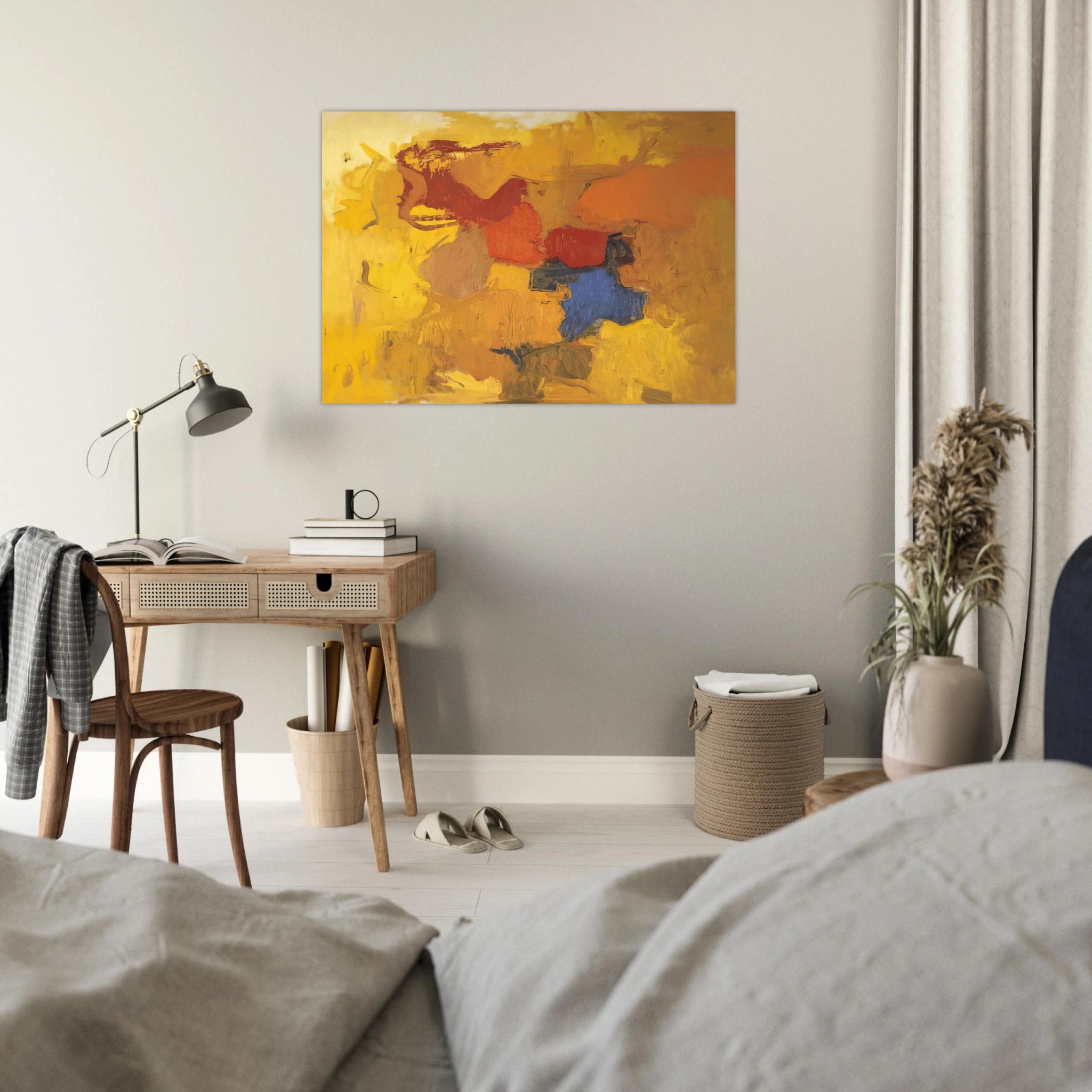 BALADA 1959 - Esteban Vicente Art Print - A0 (84.1 x 118.9  cm) / 33.1 × 46.8 inches | Esteban Vicente Poster | Esteban Vicente Prints