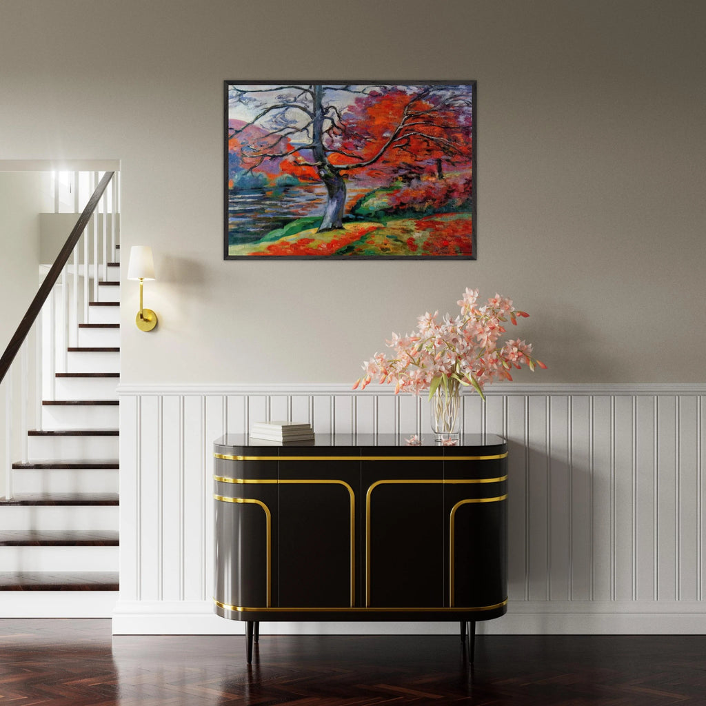 Echo Rock - 1905 - Armand Guillaumin Framed Art Print - 70x100 cm / 28x40 inches | Armand Guillaumin Framed Poster | Armand Guillaumin Framed prints