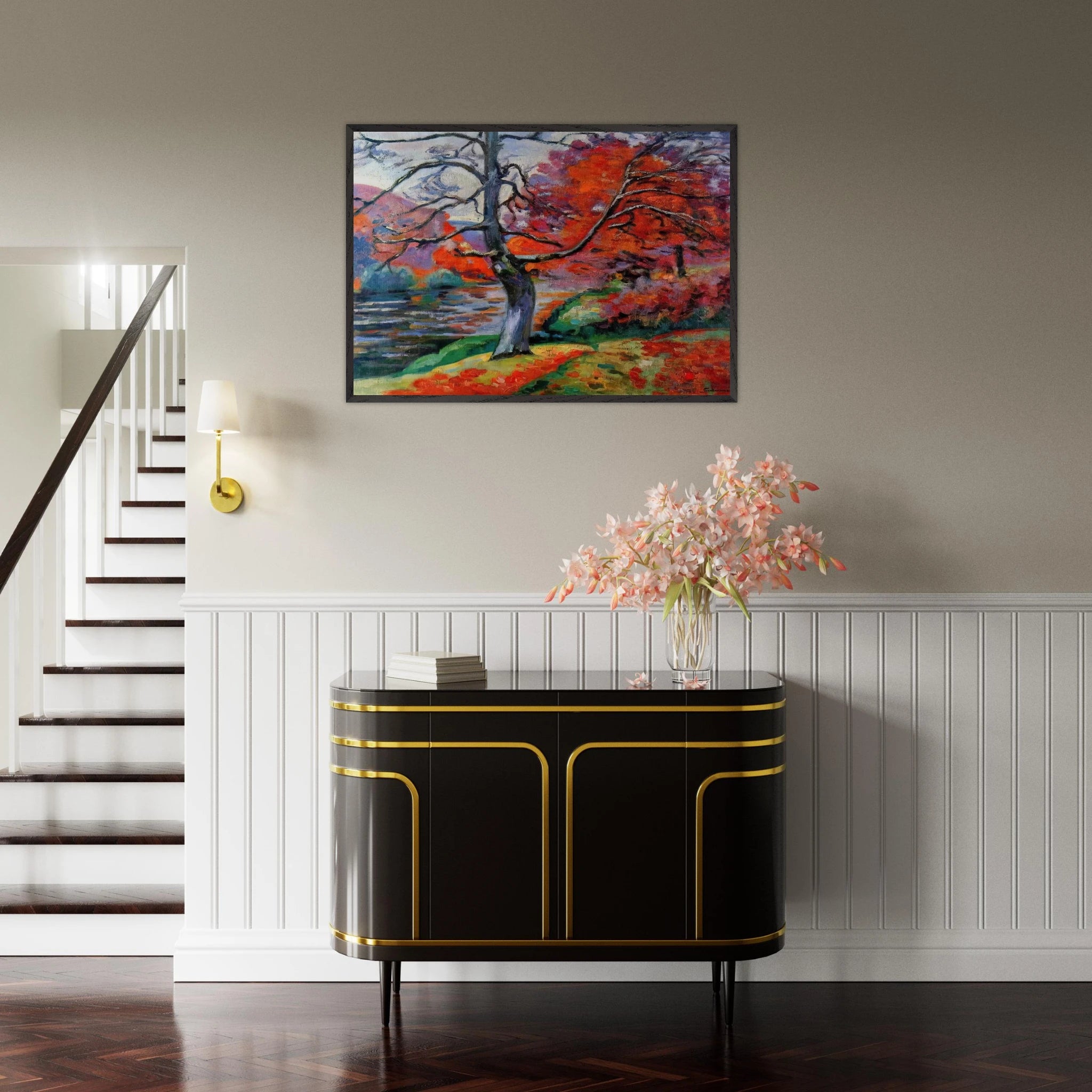 Echo Rock - 1905 - Armand Guillaumin Framed Art Print - 70x100 cm / 28x40 inches | Armand Guillaumin Framed Poster | Armand Guillaumin Framed prints