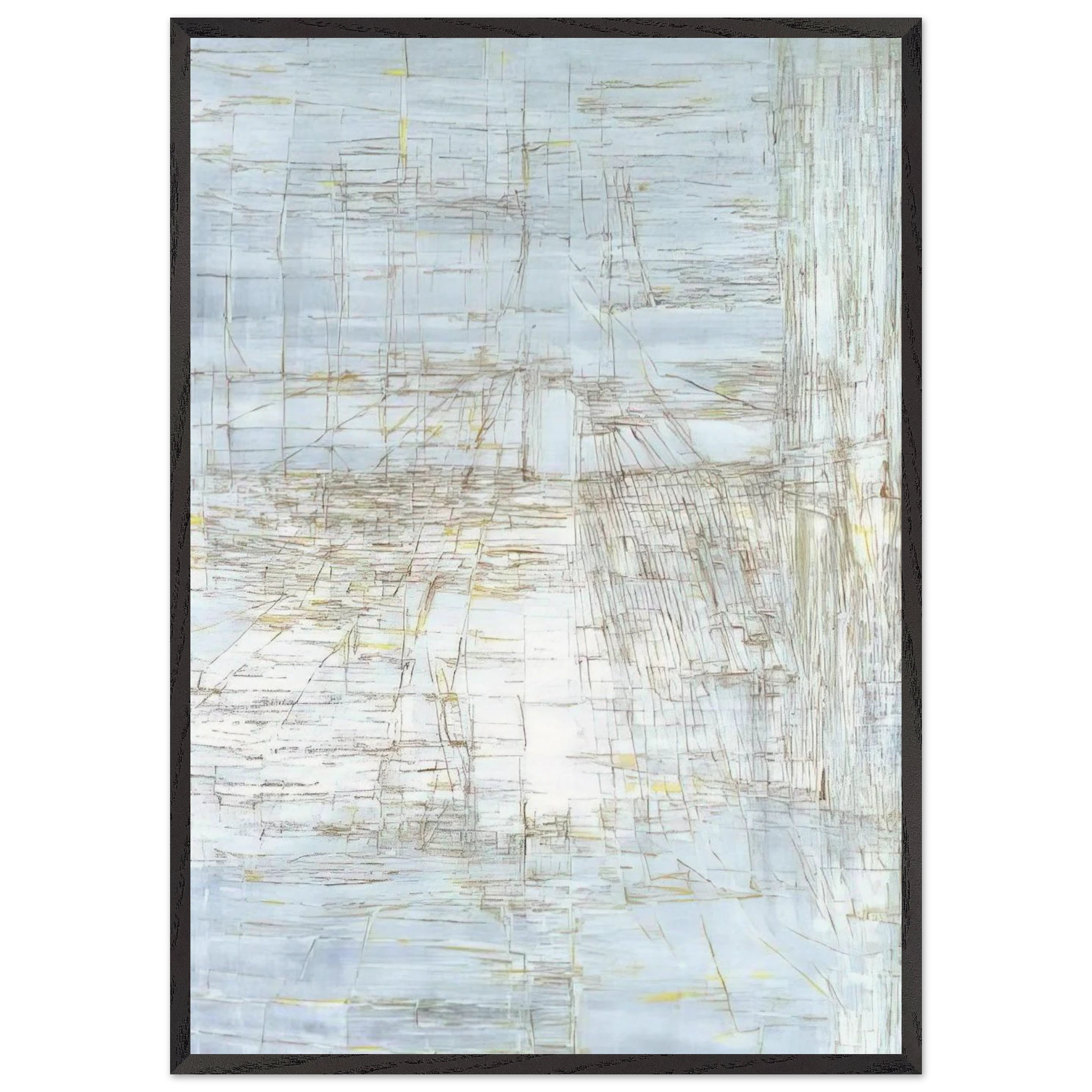 Ariadne - 1988 - Maria Helena Vieira da Silva Framed Art Print - 70x100 cm / 28x40 inches | Maria Helena Vieira da Silva Framed Poster | Maria Helena Vieira da Silva Framed prints