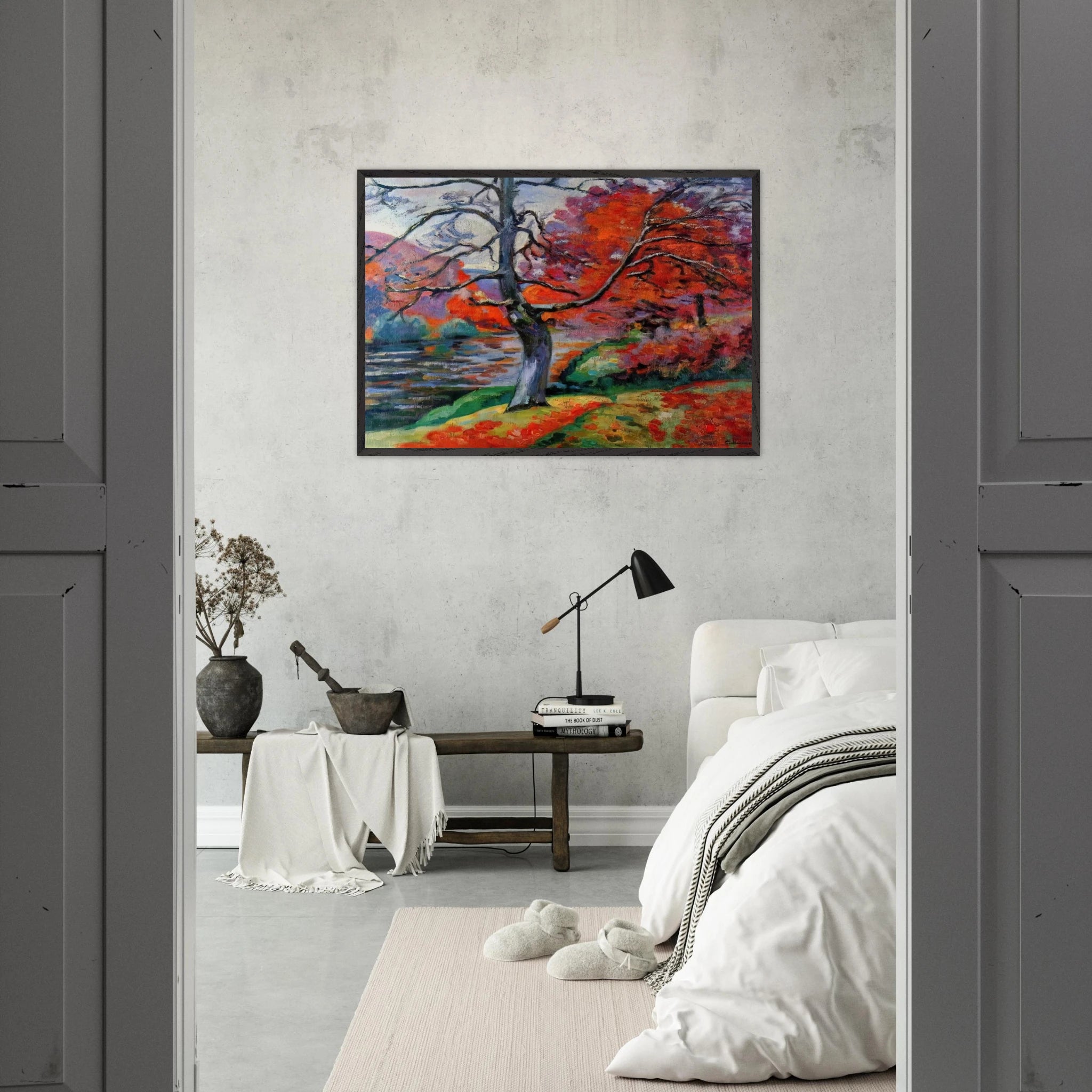 Echo Rock - 1905 - Armand Guillaumin Framed Art Print - 70x100 cm / 28x40 inches | Armand Guillaumin Framed Poster | Armand Guillaumin Framed prints