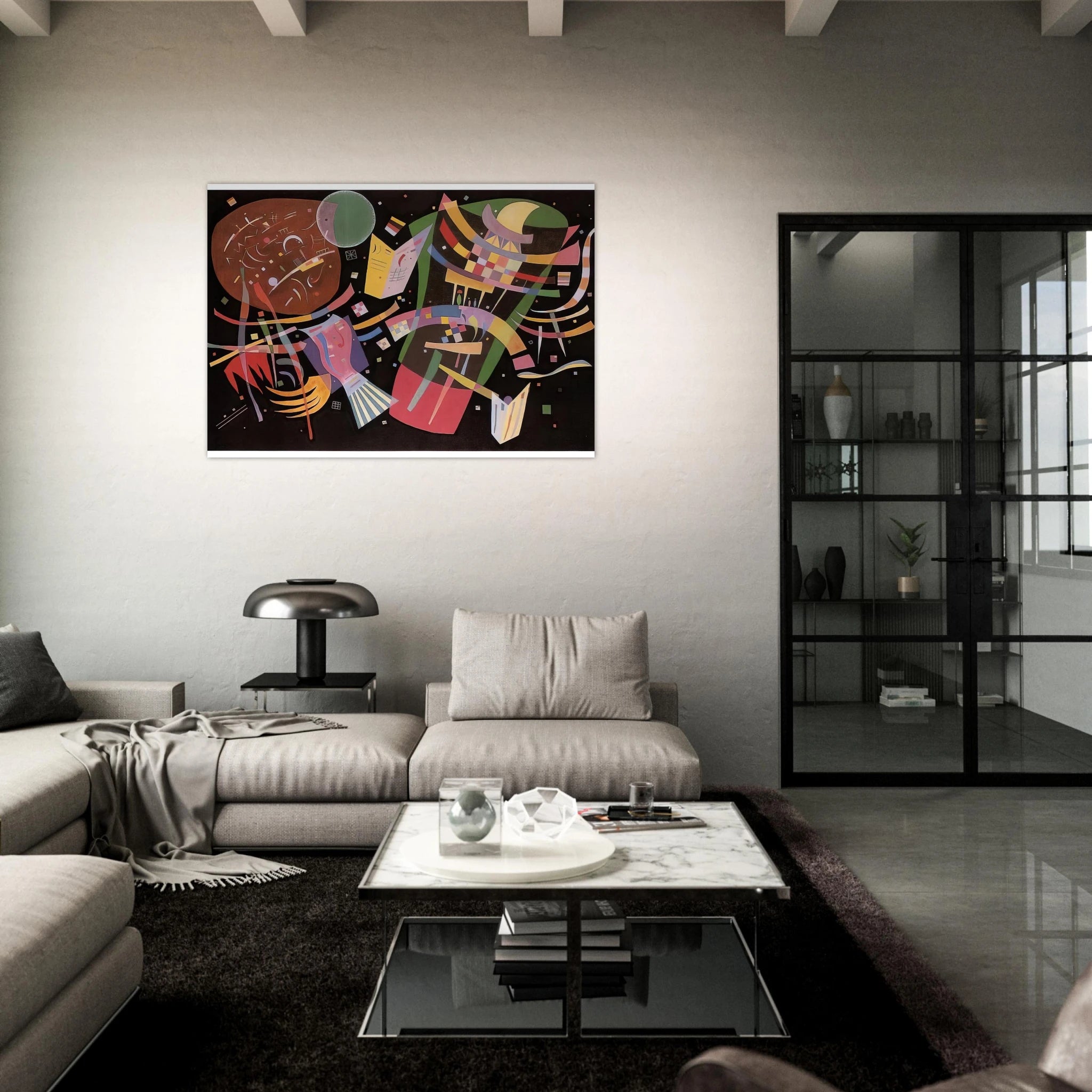 COMPOSITION X 1939 - Wassily Kandinsky Art Print - A0 (84.1 x 118.9  cm) / 33.1 × 46.8 inches | Wassily Kandinsky Poster | Wassily Kandinsky Prints