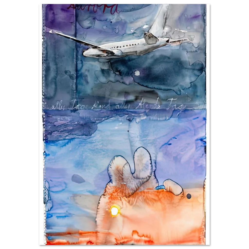 AURORA 2013 - Anselm Kiefer Art Print - A0 (84.1 x 118.9  cm) / 33.1 × 46.8 inches | Anselm Kiefer Poster | Anselm Kiefer Prints