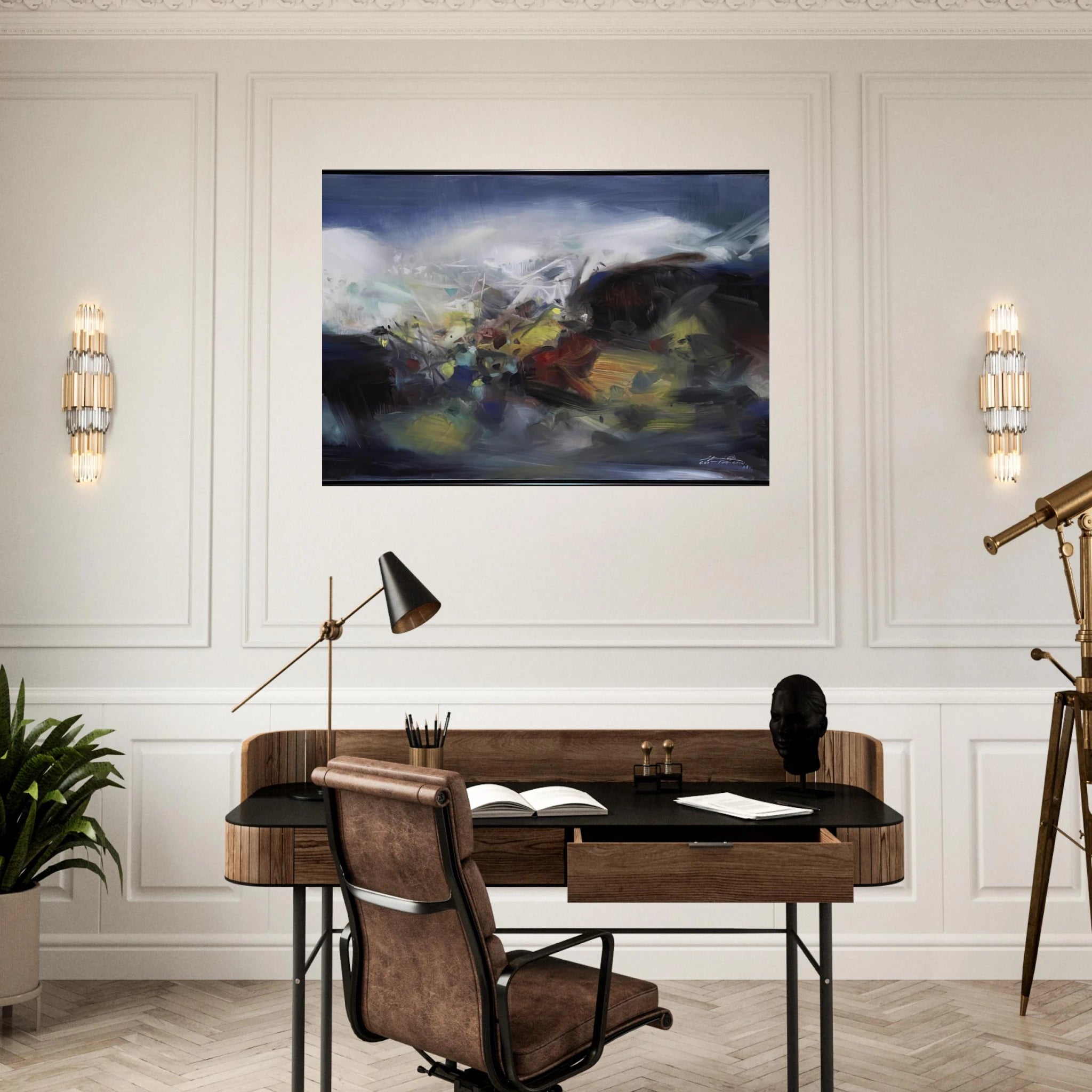 EQUINOX 2007 - Chu teh Chun Art Print - A0 (84.1 x 118.9  cm) / 33.1 × 46.8 inches | Chu teh Chun Poster | Chu teh Chun Prints