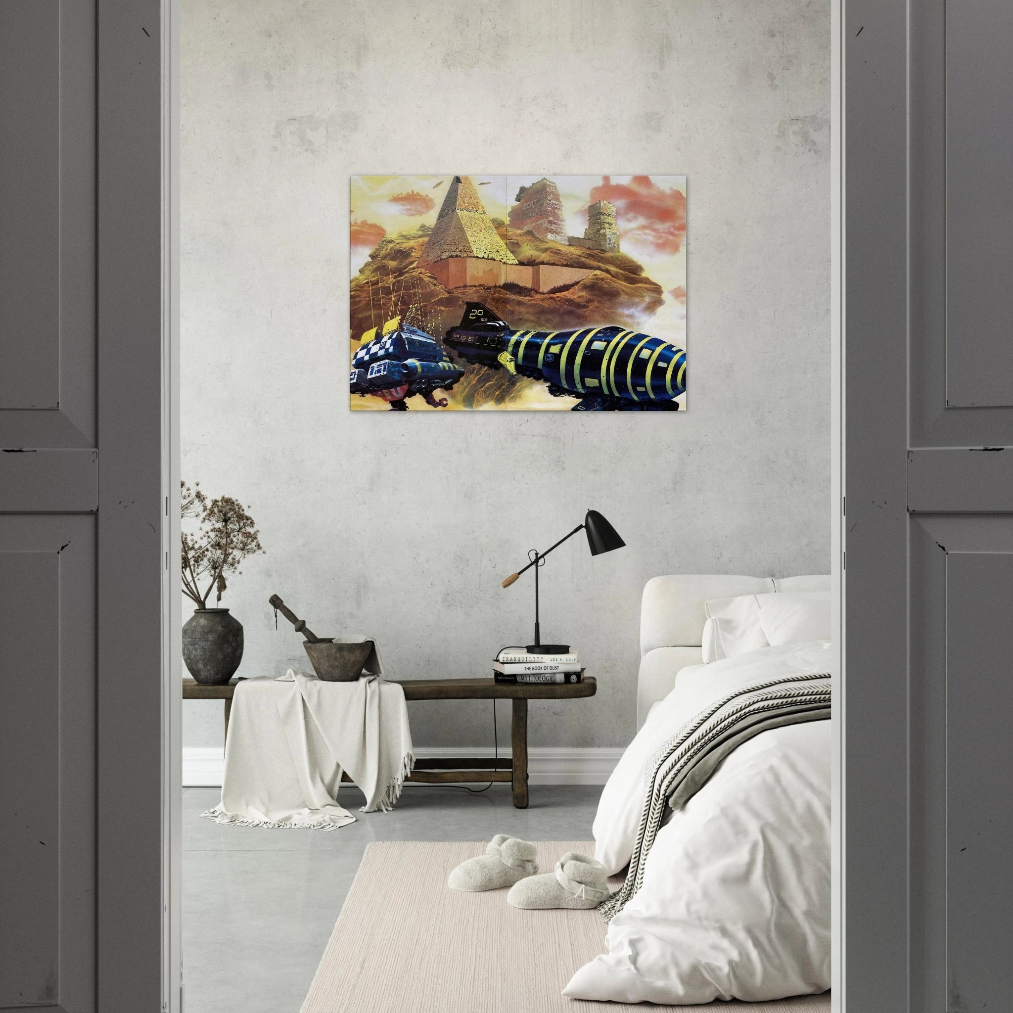 Chris Foss - Chris Foss Canvas - 70x100 cm / 28x40 inches | Chris Foss Wrapped Canvas | Chris Foss Wall Art