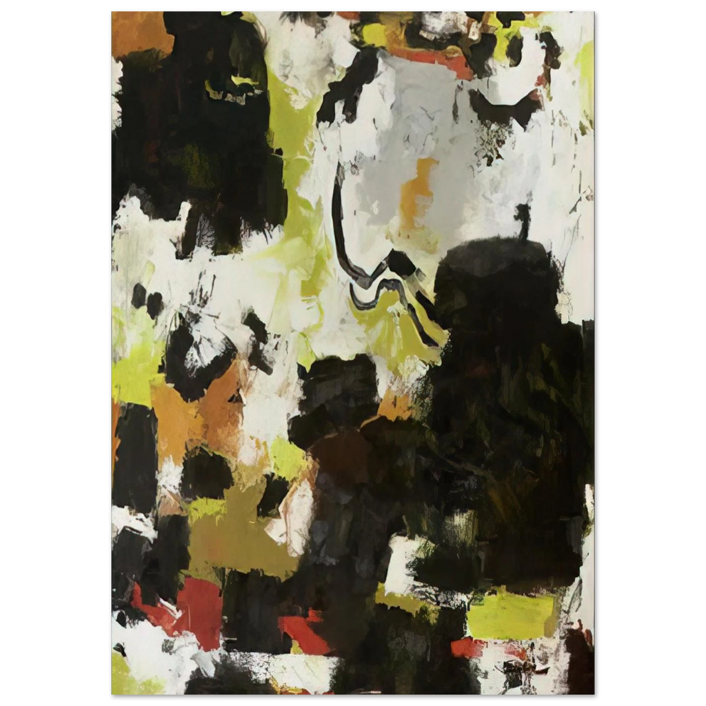 1 January 1949 - 1949 - Frank Lobdell Art Print - A0 (84.1 x 118.9  cm) / 33.1 × 46.8 inches | Frank Lobdell Poster | Frank Lobdell Prints