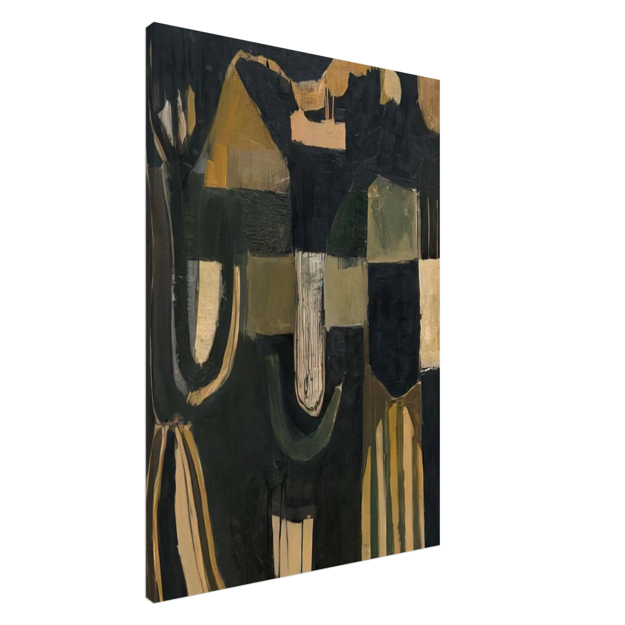 17 February 1948 - 1948 - Frank Lobdell Canvas - 70x100 cm / 28x40 inches | Frank Lobdell Wrapped Canvas | Frank Lobdell Wall Art