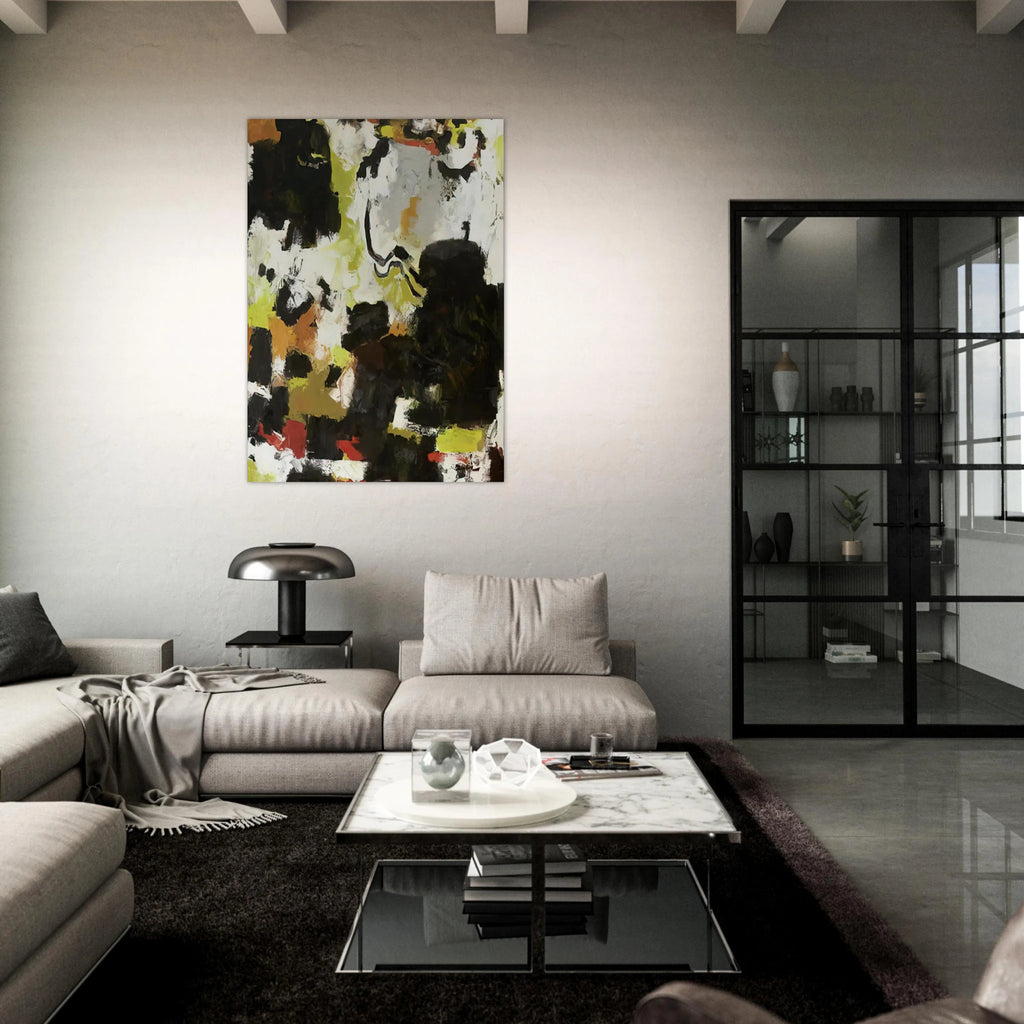 1 January 1949 - 1949 - Frank Lobdell Art Print - A0 (84.1 x 118.9  cm) / 33.1 × 46.8 inches | Frank Lobdell Poster | Frank Lobdell Prints