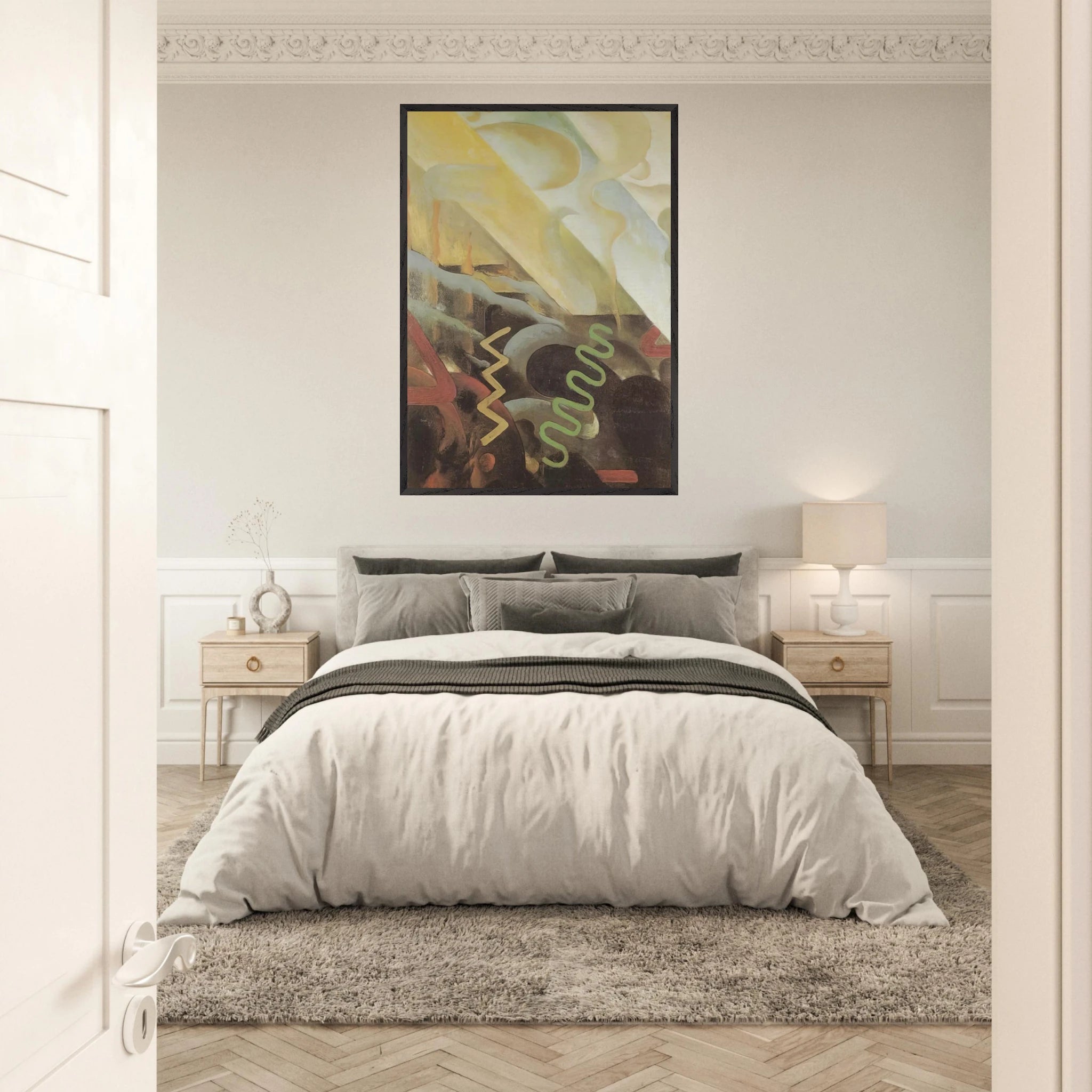 Astrazione - 1921 - Julius Evola Framed Art Print - 70x100 cm / 28x40 inches | Julius Evola Framed Poster | Julius Evola Framed prints