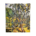 Corner of a garden Sun - Post-Impressionism By Natalia Goncharova Tapestry | Natalia Goncharova Large Tapestry Art