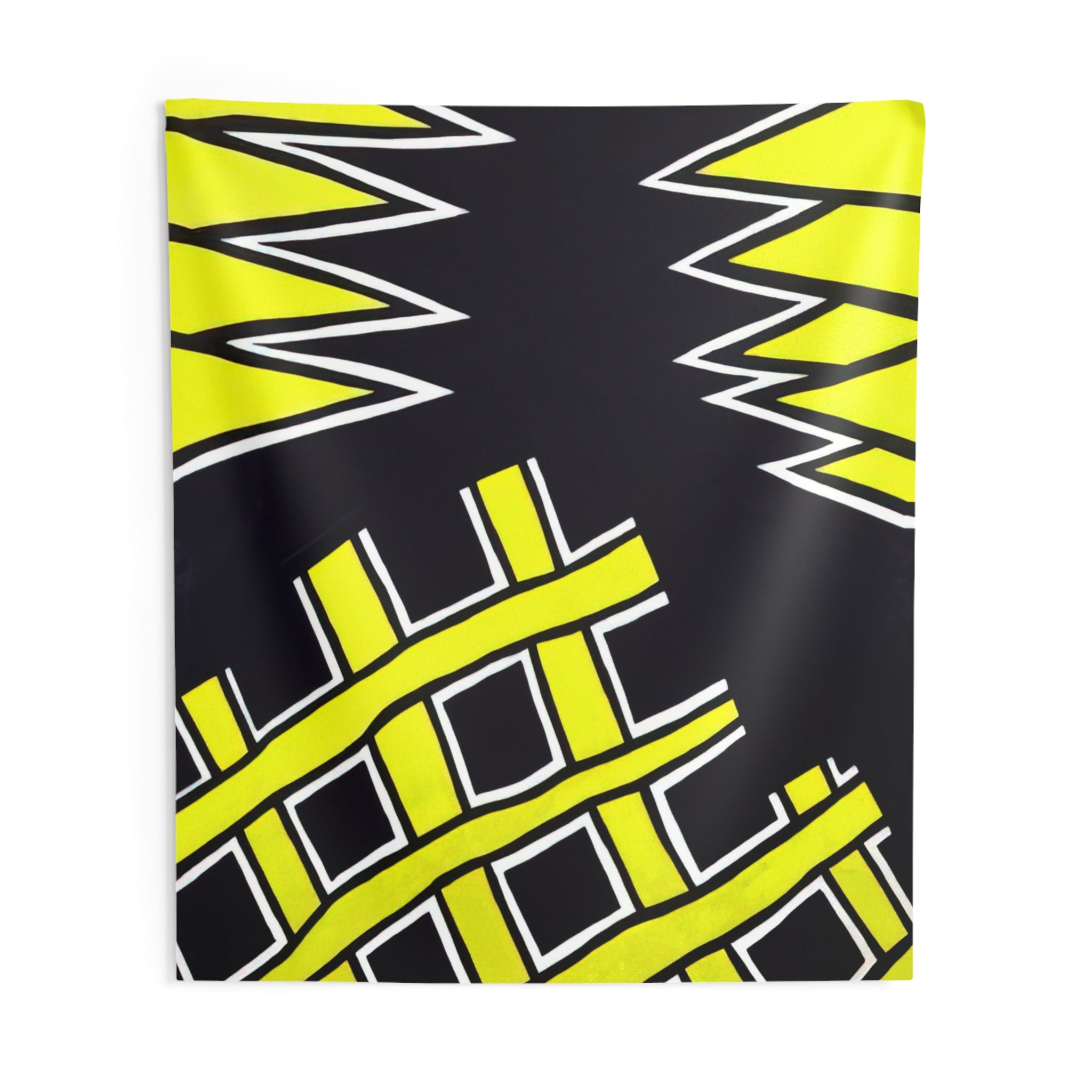 Untitled - 1962 By Nicholas Krushenick Tapestry | Nicholas Krushenick Large Tapestry Art