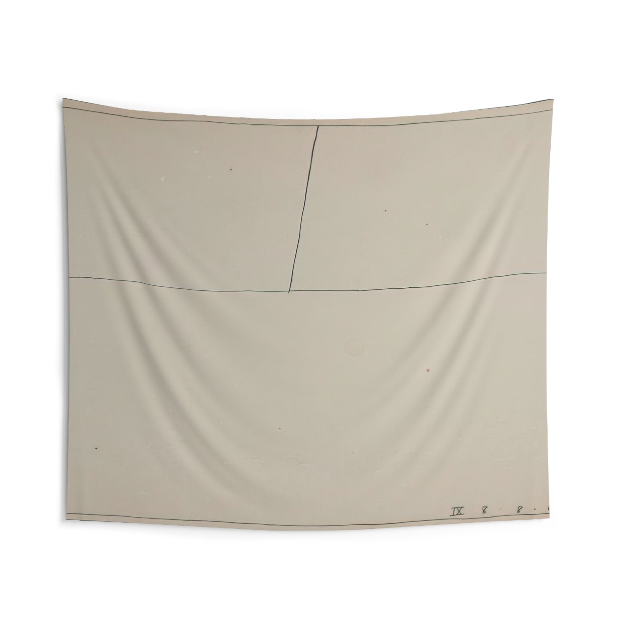 Twentieth Century Ikon Series 8.8.67 IX - 1967 By Bob Law Tapestry | Bob Law Large Tapestry Art