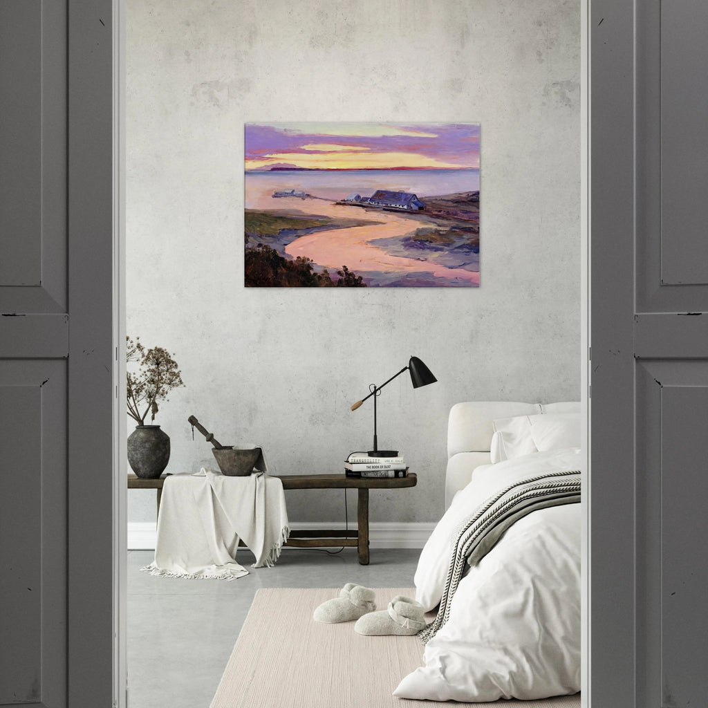 Emard Salmon Cannery - 1915 - Sydney Laurence Canvas - 70x100 cm / 28x40 inches | Sydney Laurence Wrapped Canvas | Sydney Laurence Wall Art