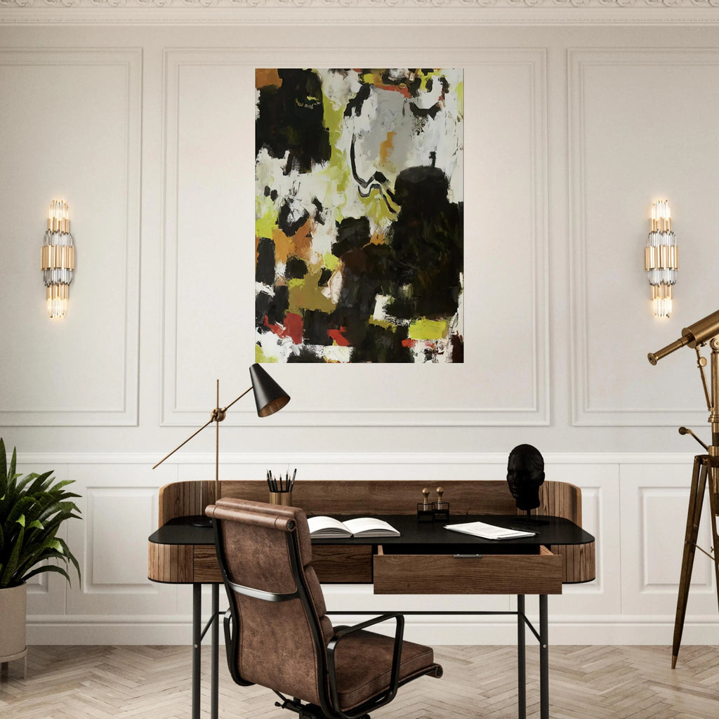 1 January 1949 - 1949 - Frank Lobdell Art Print - A0 (84.1 x 118.9  cm) / 33.1 × 46.8 inches | Frank Lobdell Poster | Frank Lobdell Prints