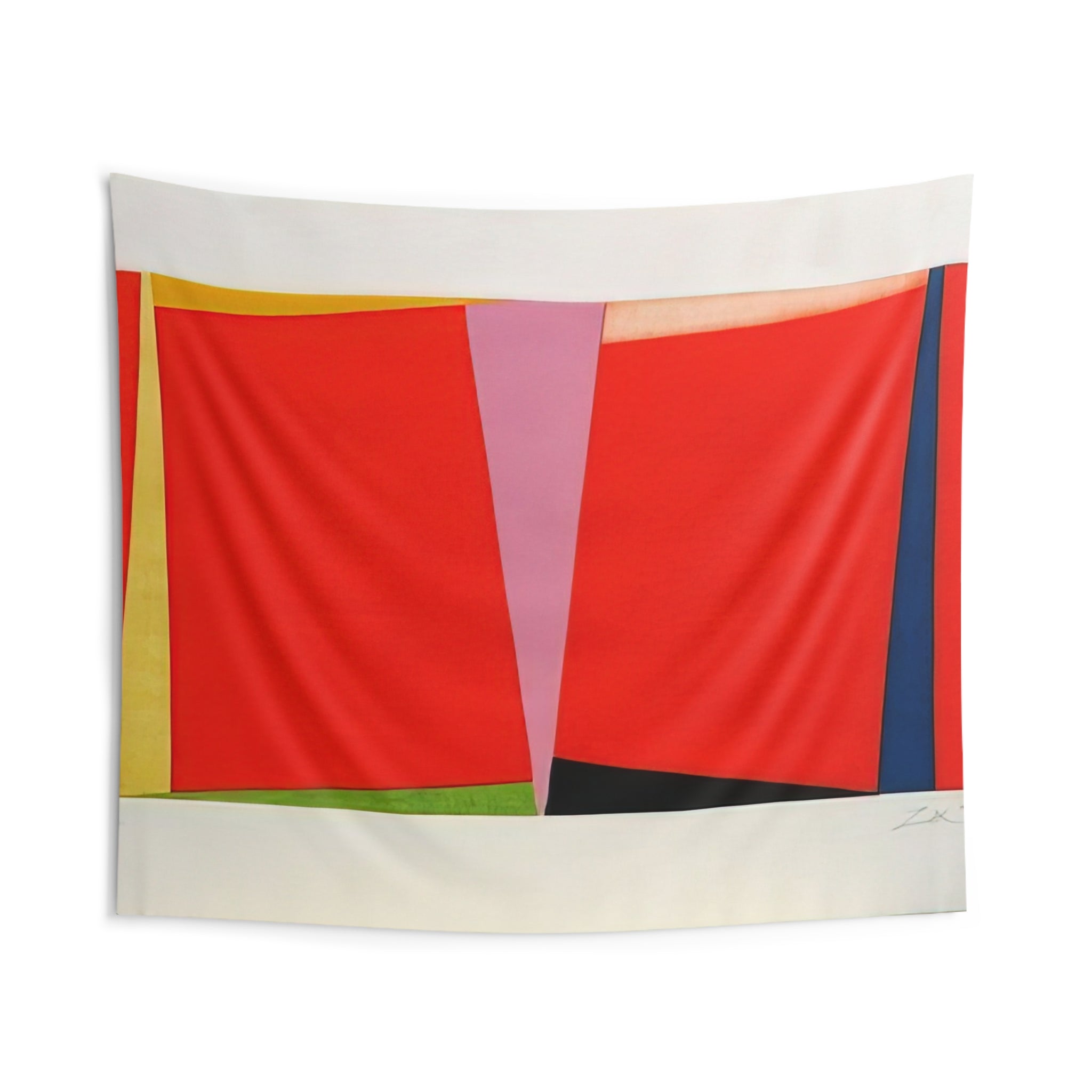 Untitled - 1970 By Larry Zox Tapestry | Larry Zox Large Tapestry Art