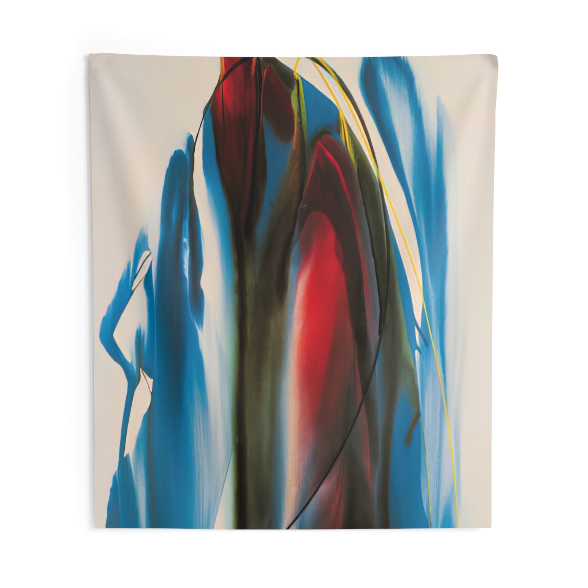 Phenomena Waiting Gables - 1965 By Paul Jenkins Tapestry | Paul Jenkins Large Tapestry Art
