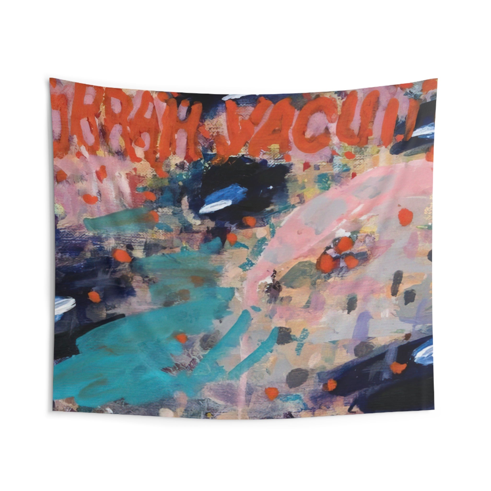 Hurrah Vacuii!! - 1988 By Paul Thek Tapestry | Paul Thek Large Tapestry Art