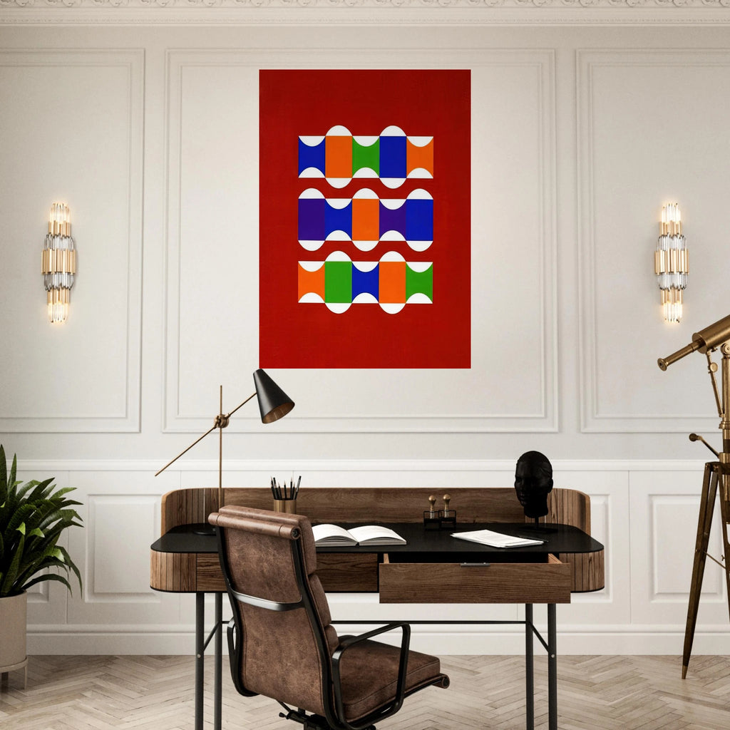 Anti-corpi cilindrici - 2006 - Tomas Maldonado Art Print - A0 (84.1 x 118.9  cm) / 33.1 × 46.8 inches | Tomas Maldonado Poster | Tomas Maldonado Prints