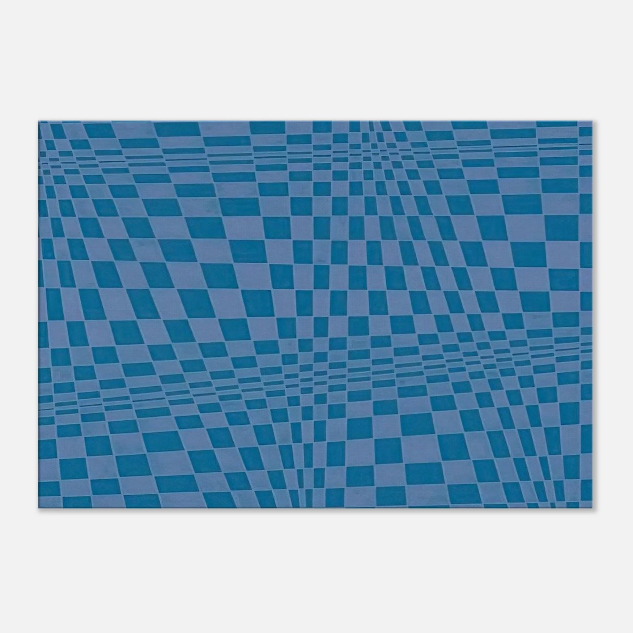 Disegno ottico dinamico - 1964 - Dadamaino Canvas - 70x100 cm / 28x40 inches | Dadamaino Wrapped Canvas | Dadamaino Wall Art