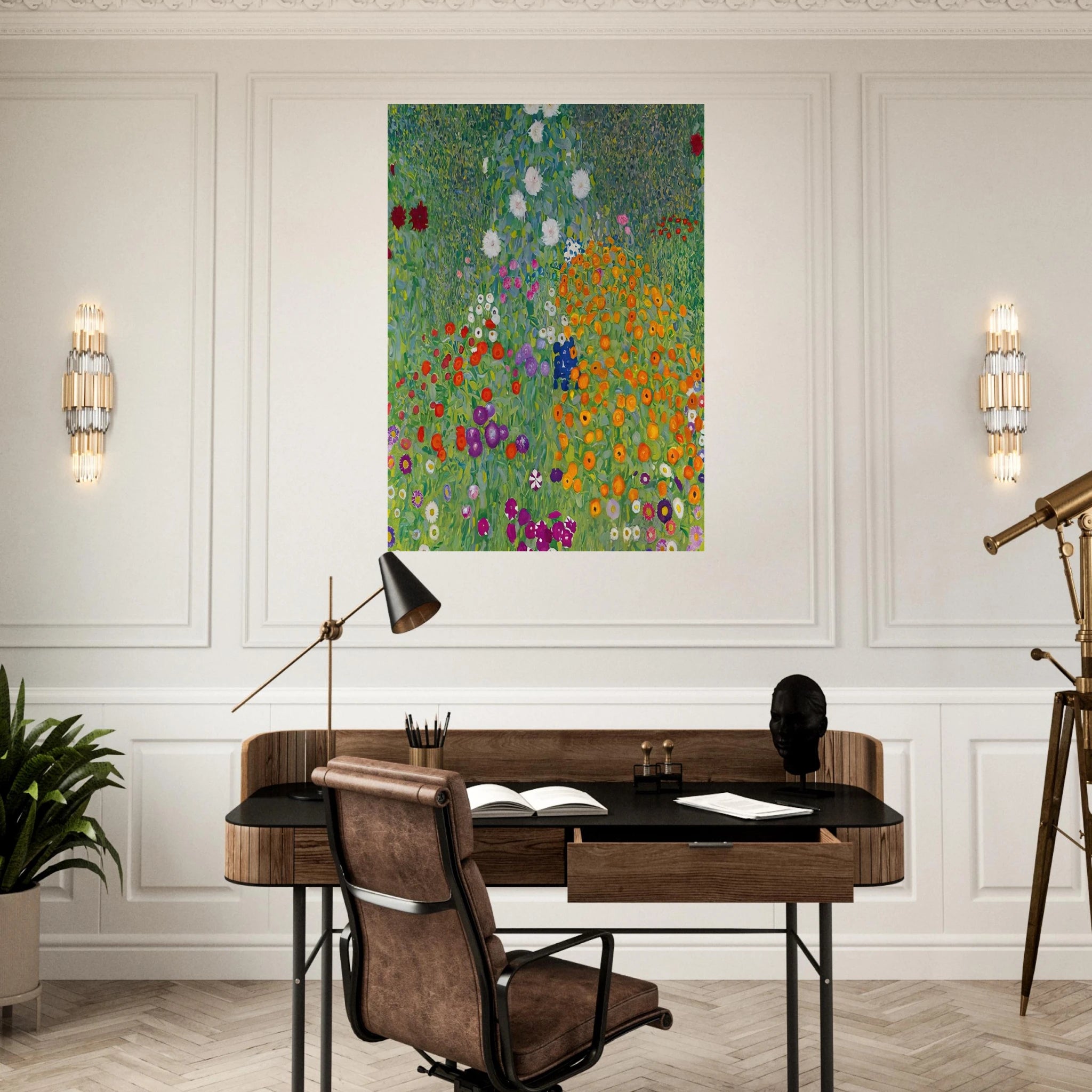 BLUMENGARTEN 1907 - Gustav Klimt Art Print - A0 (84.1 x 118.9  cm) / 33.1 × 46.8 inches | Gustav Klimt Poster | Gustav Klimt Prints