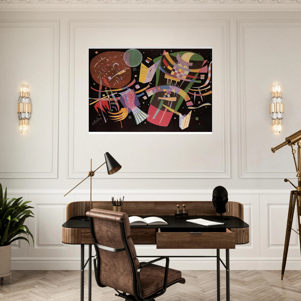 COMPOSITION X 1939 - Wassily Kandinsky Art Print - A0 (84.1 x 118.9  cm) / 33.1 × 46.8 inches | Wassily Kandinsky Poster | Wassily Kandinsky Prints