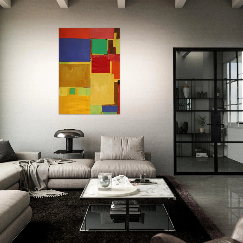 Cathedral - Hans Hofmann Art Print - A0 (84.1 x 118.9  cm) / 33.1 × 46.8 inches | Hans Hofmann Poster | Hans Hofmann Prints