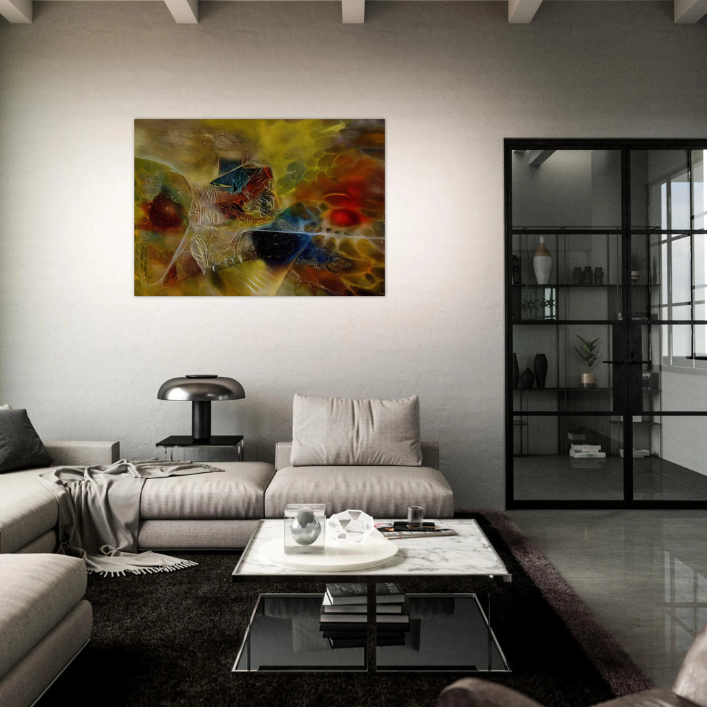 Biological Discovery - 1944 - Jimmy Ernst Art Print - A0 (84.1 x 118.9  cm) / 33.1 × 46.8 inches | Jimmy Ernst Poster | Jimmy Ernst Prints