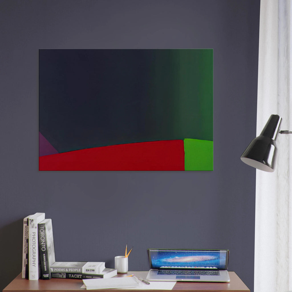 6.3.66 - 1966 - John Hoyland Canvas - 70x100 cm / 28x40 inches | John Hoyland Wrapped Canvas | John Hoyland Wall Art