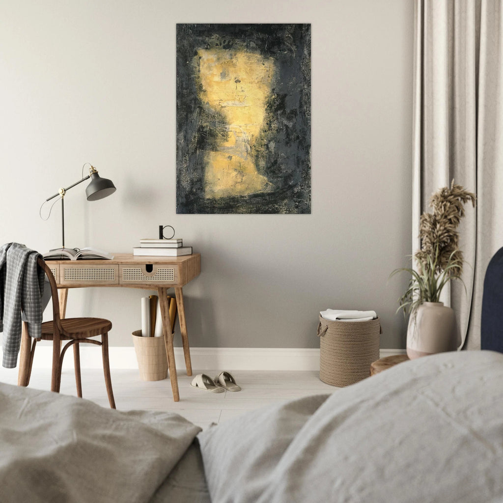 Bolo - Tachisme - Emil Schumacher Art Print - A0 (84.1 x 118.9  cm) / 33.1 × 46.8 inches | Emil Schumacher Poster | Emil Schumacher Prints