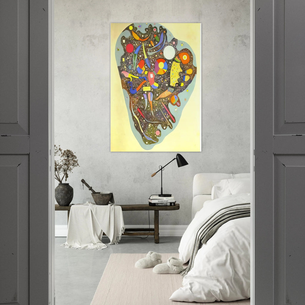 COLOURFUL ENSEMBLE 1938 - Wassily Kandinsky Art Print - A0 (84.1 x 118.9  cm) / 33.1 × 46.8 inches | Wassily Kandinsky Poster | Wassily Kandinsky Prints