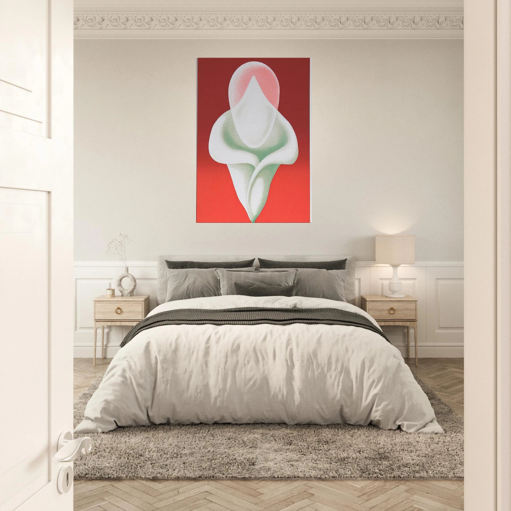 Abstract Tulip - 1979 - Clarence Holbrook Carter Canvas - 70x100 cm / 28x40 inches | Clarence Holbrook Carter Wrapped Canvas | Clarence Holbrook Carter Wall Art
