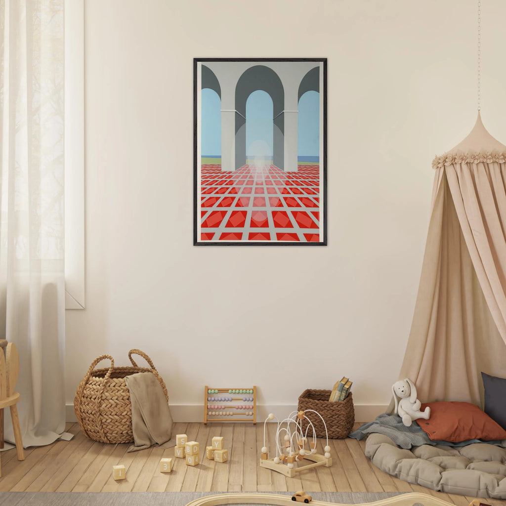 Arches - 1979 - Clarence Holbrook Carter Framed Art Print - 70x100 cm / 28x40 inches | Clarence Holbrook Carter Framed Poster | Clarence Holbrook Carter Framed prints