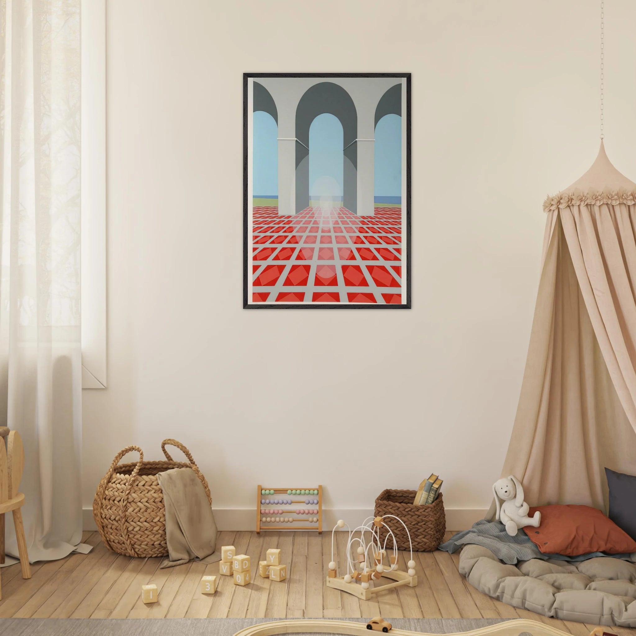 Arches - 1979 - Clarence Holbrook Carter Framed Art Print - 70x100 cm / 28x40 inches | Clarence Holbrook Carter Framed Poster | Clarence Holbrook Carter Framed prints