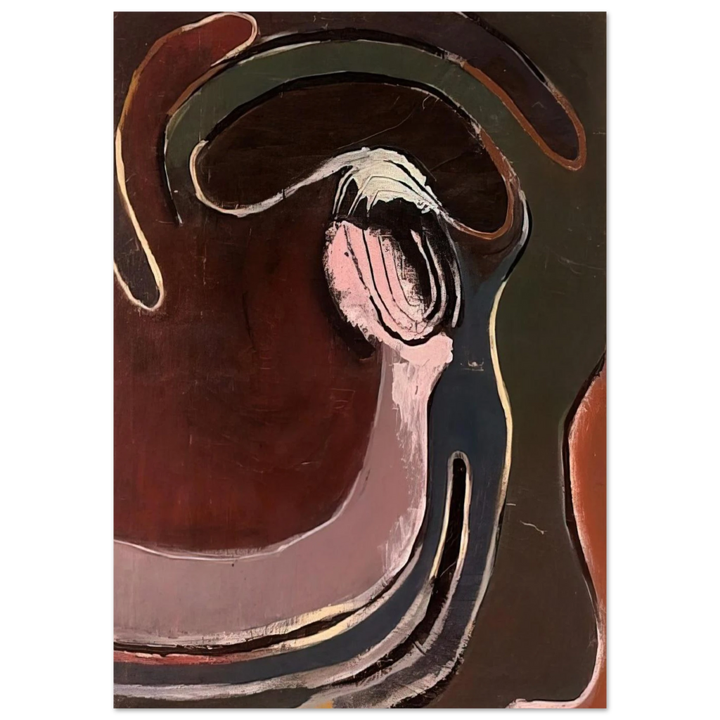 1 August 1948 - 1948 - Frank Lobdell Art Print - A0 (84.1 x 118.9  cm) / 33.1 × 46.8 inches | Frank Lobdell Poster | Frank Lobdell Prints