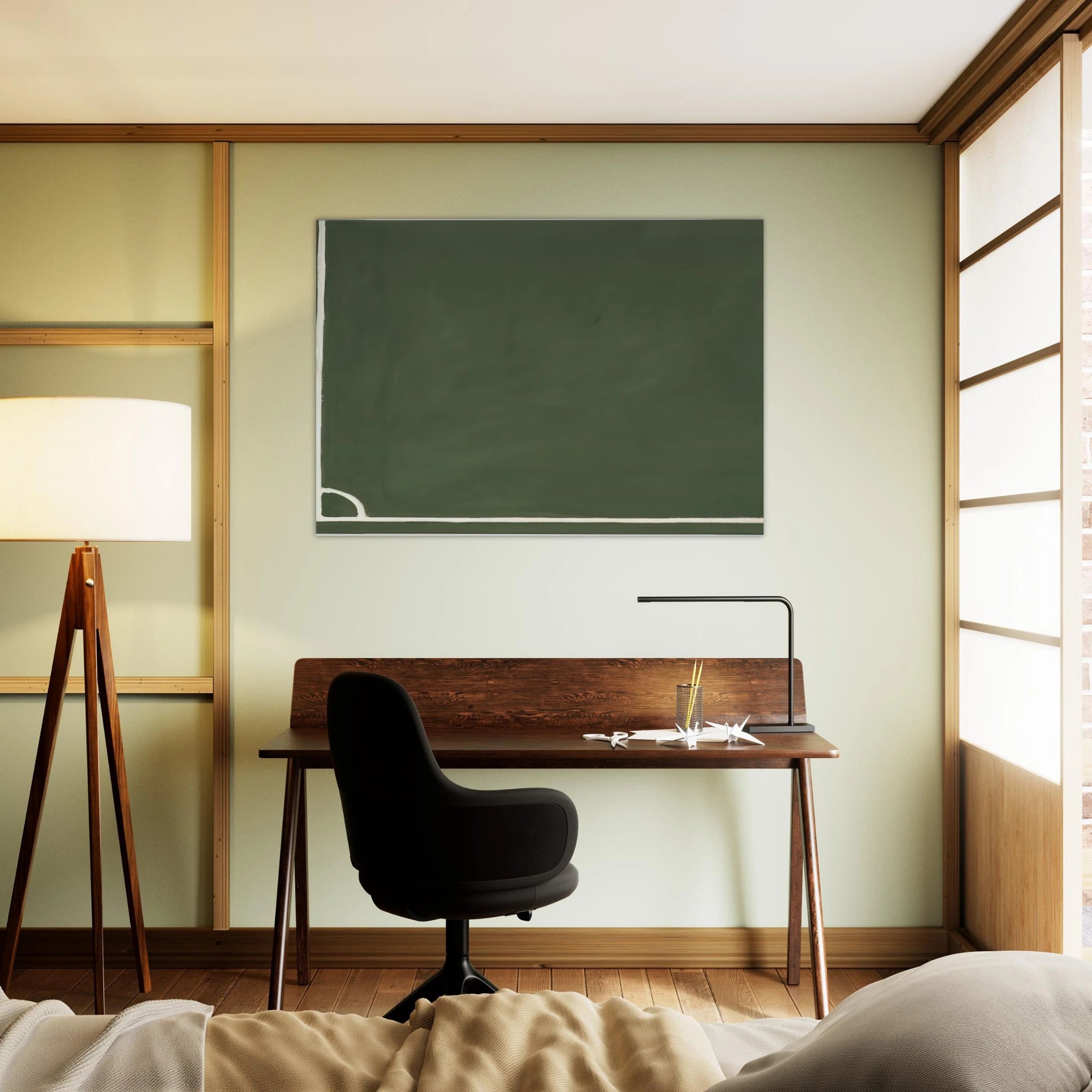 3 Hoeken III - 1971 - Ralston Crawford Art Print - A0 (84.1 x 118.9  cm) / 33.1 × 46.8 inches | Ralston Crawford Poster | Ralston Crawford Prints