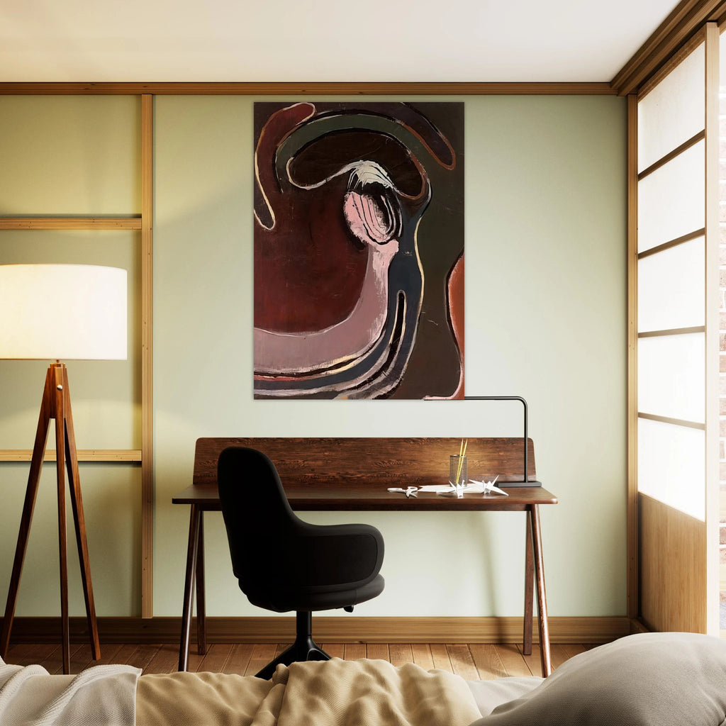 1 August 1948 - 1948 - Frank Lobdell Art Print - A0 (84.1 x 118.9  cm) / 33.1 × 46.8 inches | Frank Lobdell Poster | Frank Lobdell Prints