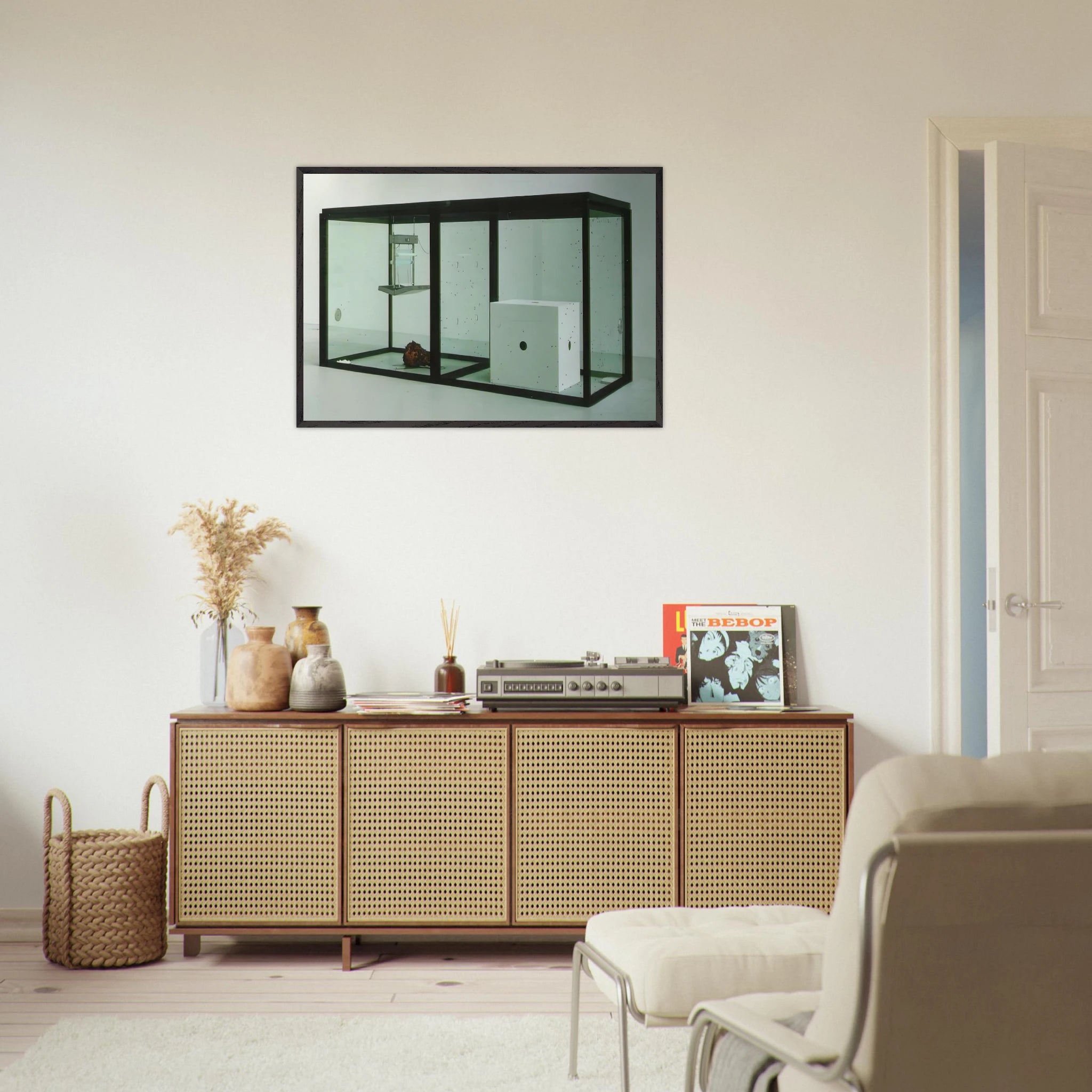 A THOUSAND YEARS - Damien Hirst Framed Art Print - 70x100 cm / 28x40 inches | Damien Hirst Framed Poster | Damien Hirst Framed prints