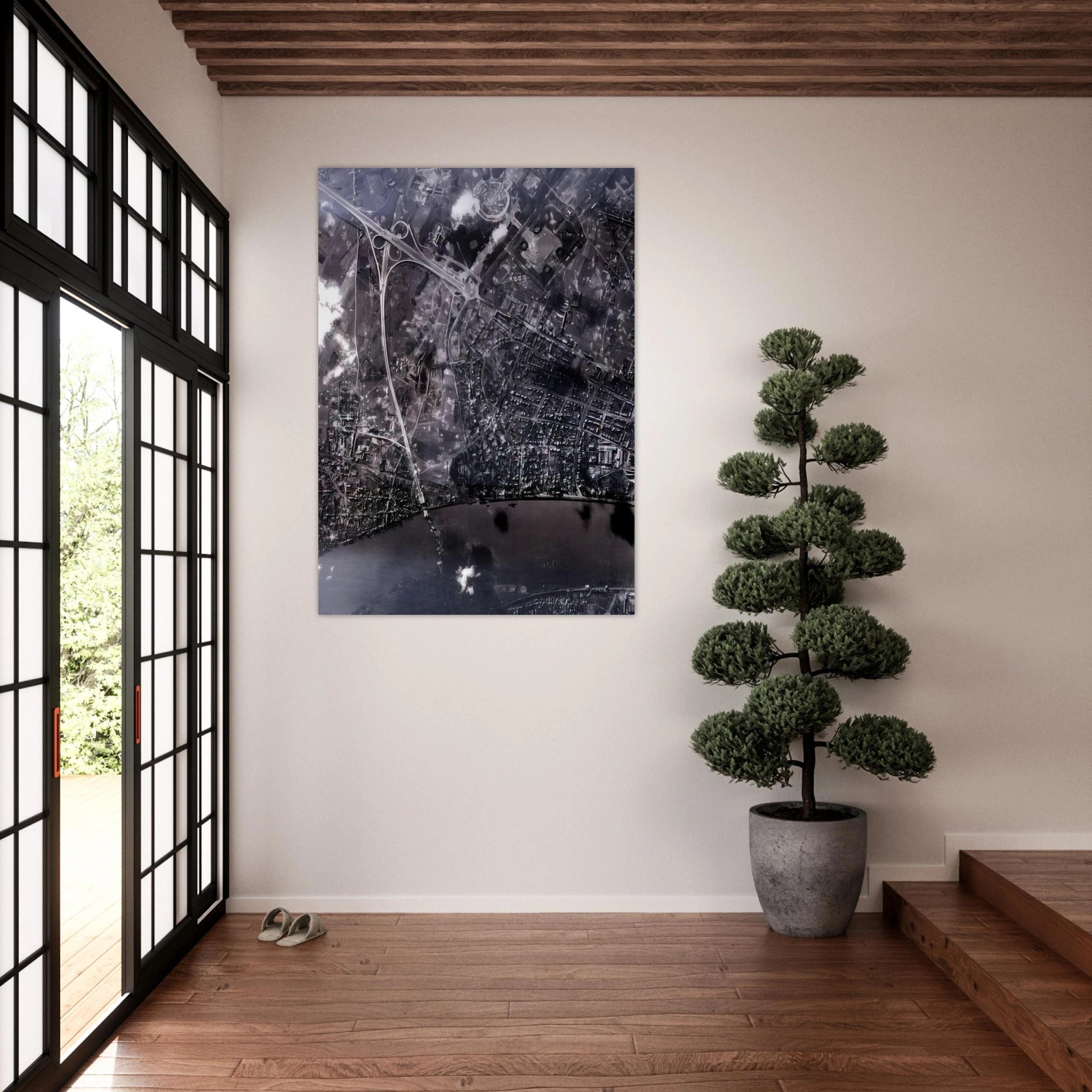 14 FEB 45 2002 - Gerhard Richter Art Print - A0 (84.1 x 118.9  cm) / 33.1 × 46.8 inches | Gerhard Richter Poster | Gerhard Richter Prints