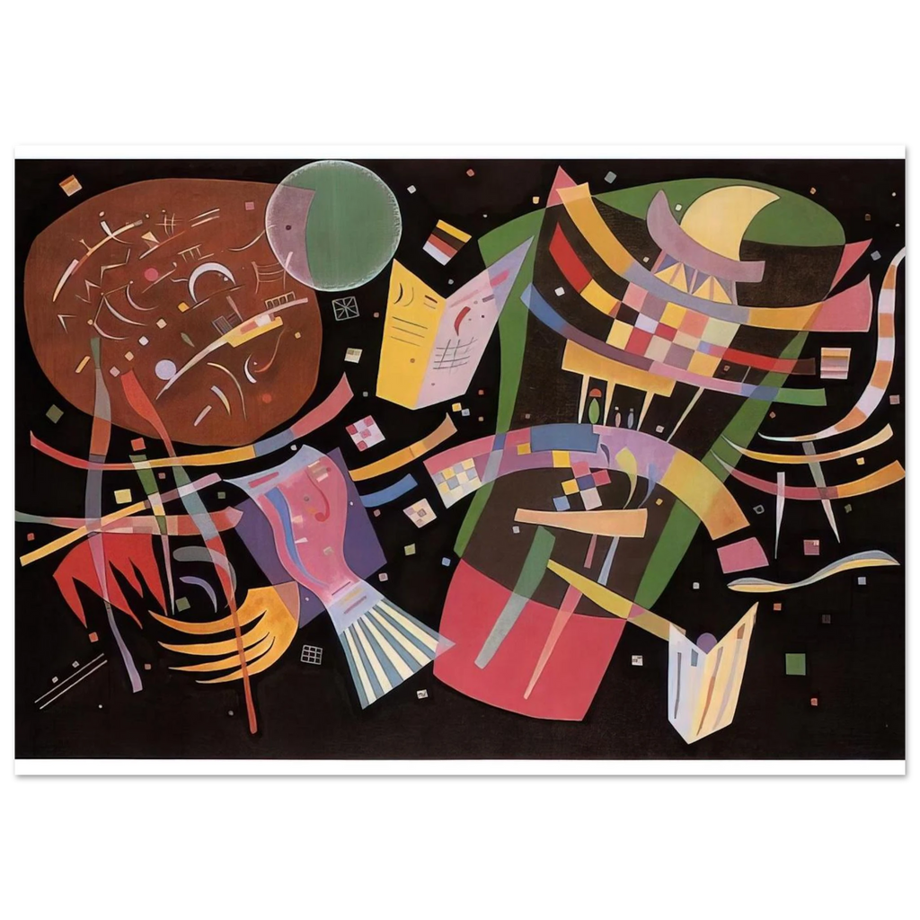 COMPOSITION X 1939 - Wassily Kandinsky Art Print - A0 (84.1 x 118.9  cm) / 33.1 × 46.8 inches | Wassily Kandinsky Poster | Wassily Kandinsky Prints