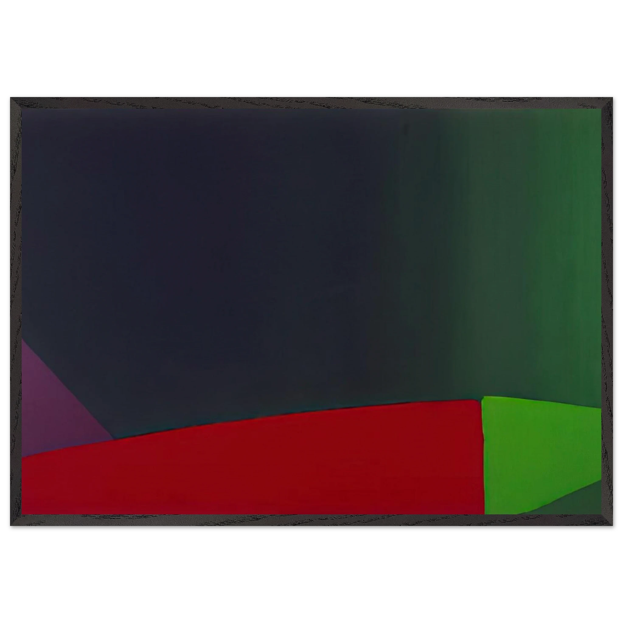 6.3.66 - 1966 - John Hoyland Framed Art Print - 70x100 cm / 28x40 inches | John Hoyland Framed Poster | John Hoyland Framed prints