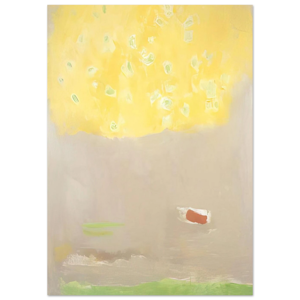 COMPOSITION 1997 - Esteban Vicente Art Print - A0 (84.1 x 118.9  cm) / 33.1 × 46.8 inches | Esteban Vicente Poster | Esteban Vicente Prints