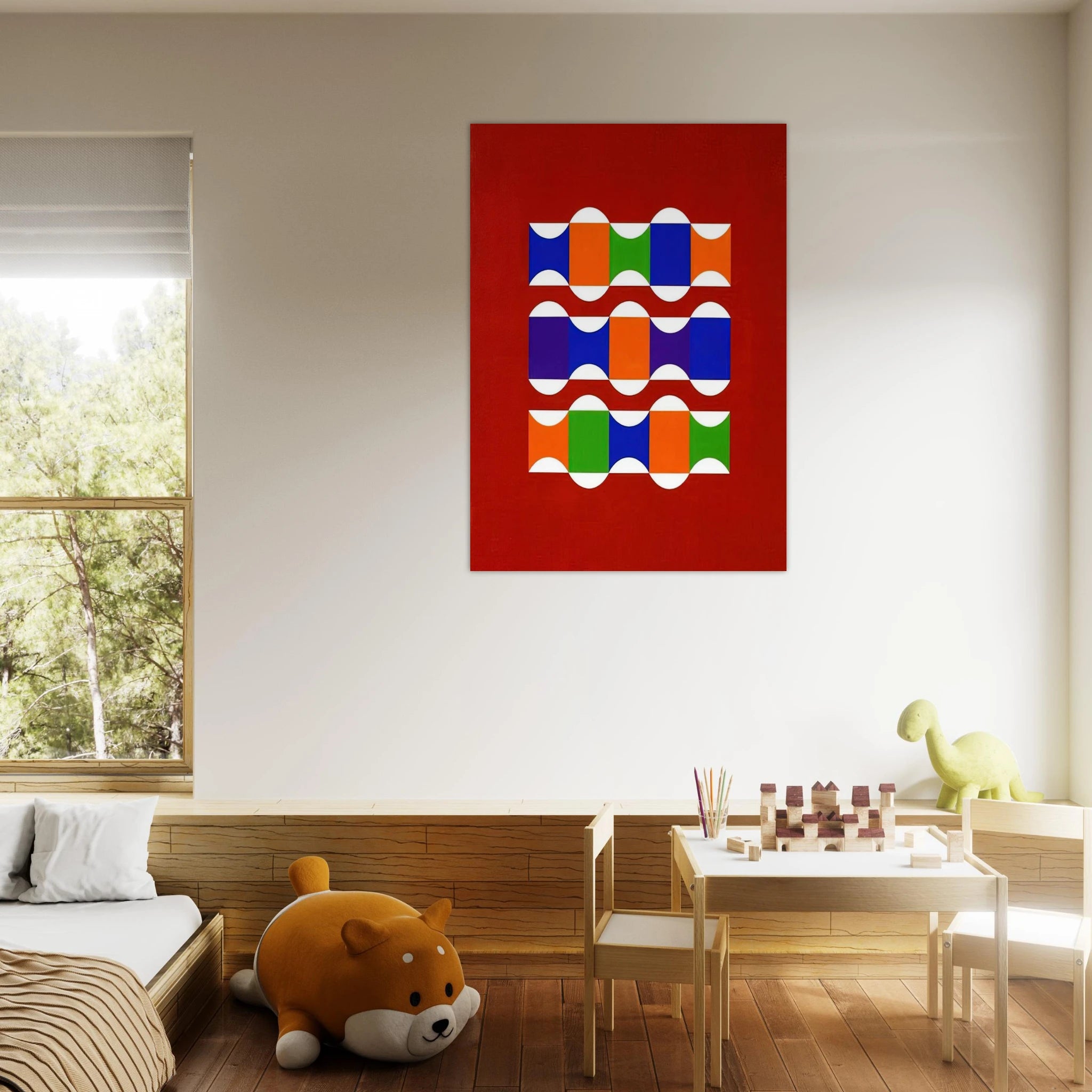 Anti-corpi cilindrici - 2006 - Tomas Maldonado Art Print - A0 (84.1 x 118.9  cm) / 33.1 × 46.8 inches | Tomas Maldonado Poster | Tomas Maldonado Prints