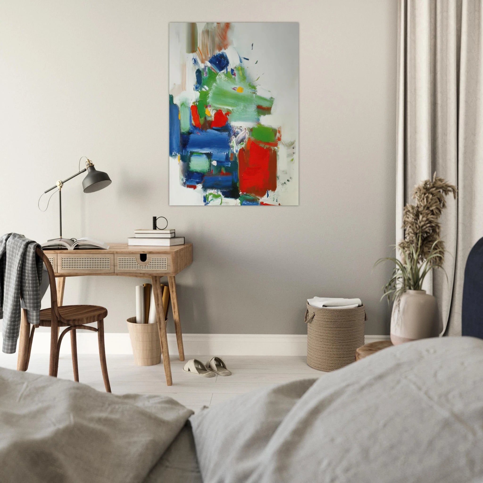 Art Like Love Is Dedication - Hans Hofmann Art Print - A0 (84.1 x 118.9  cm) / 33.1 × 46.8 inches | Hans Hofmann Poster | Hans Hofmann Prints