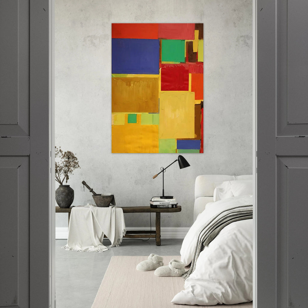 Cathedral - Hans Hofmann Art Print - A0 (84.1 x 118.9  cm) / 33.1 × 46.8 inches | Hans Hofmann Poster | Hans Hofmann Prints