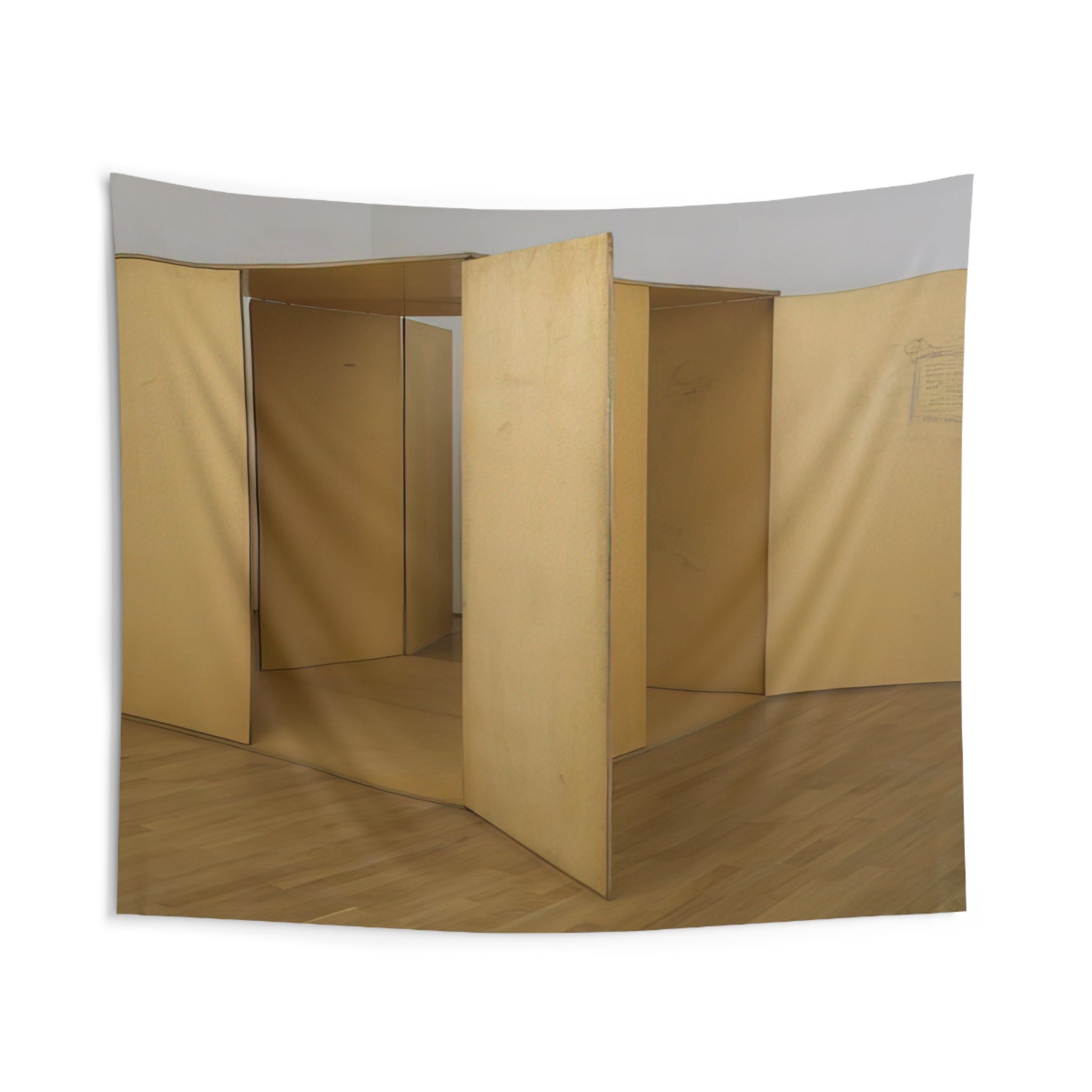 Prototype for Revolving Vane - 1968 By Charlotte Posenenske Tapestry | Charlotte Posenenske Large Tapestry Art