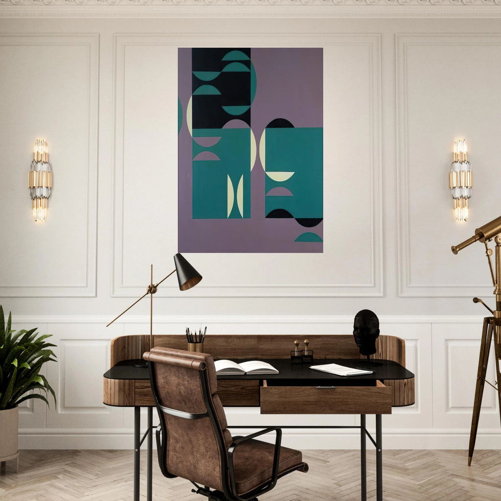 4 temas circulares - 1953 - Tomas Maldonado Art Print - A0 (84.1 x 118.9  cm) / 33.1 × 46.8 inches | Tomas Maldonado Poster | Tomas Maldonado Prints