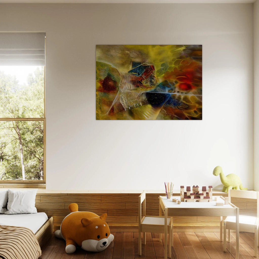 Biological Discovery - 1944 - Jimmy Ernst Art Print - A0 (84.1 x 118.9  cm) / 33.1 × 46.8 inches | Jimmy Ernst Poster | Jimmy Ernst Prints